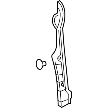 Toyota 53882-06100 Rear Seal, Passenger Side