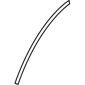 Toyota 75687-10010 Wheel Opening Molding Seal