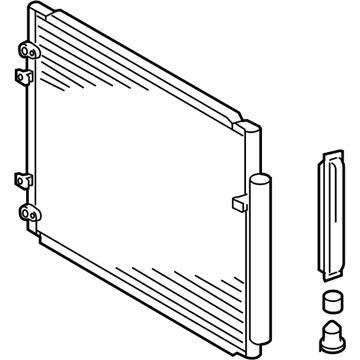 Toyota A/C Condenser - 88460-48110