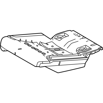 Toyota 71611-0C220 Seat Cushion Pad
