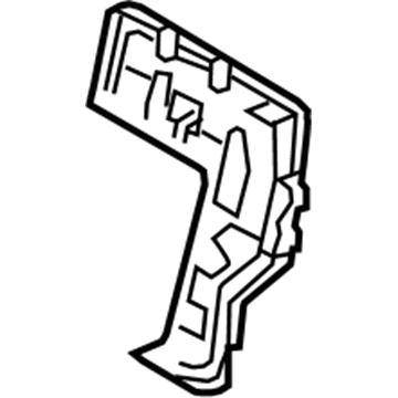 Toyota 71018-35130 Seat Back Frame, Driver Side