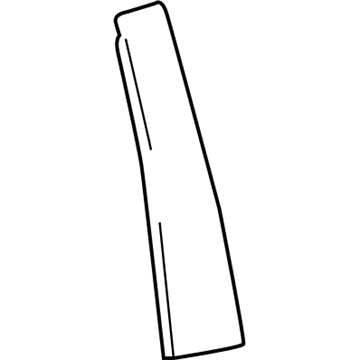 Toyota 75756-21030 Applique, Rear Driver Side