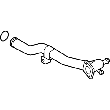 Scion iA Coolant Reservoir Hose - 16268-WB002