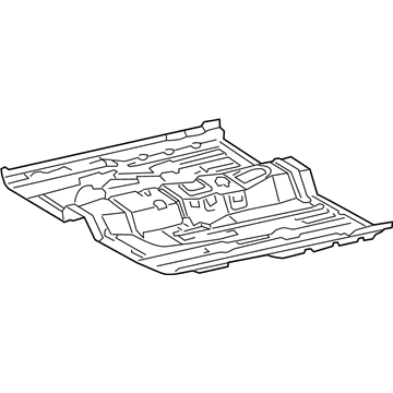 Toyota Avalon Floor Pan - 58111-07030