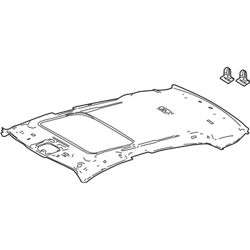 Toyota 63310-06C80-E0 Headliner