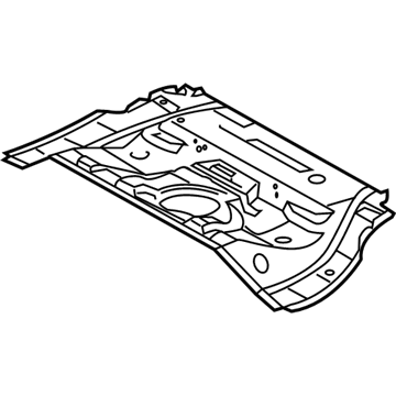 Toyota Floor Pan - 58211-47903
