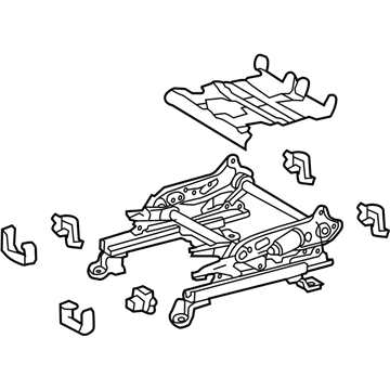 Toyota 71110-06150 Seat Adjust Assembly