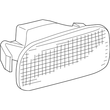 Toyota 81731-51021 Repeater Lamp, Front Center