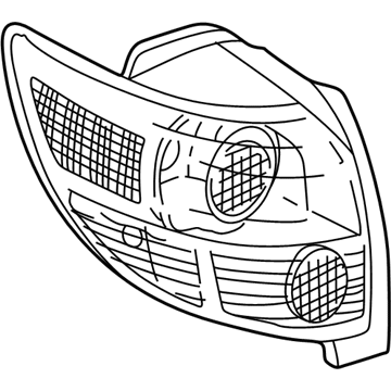 Toyota Matrix Back Up Light - 81560-02210