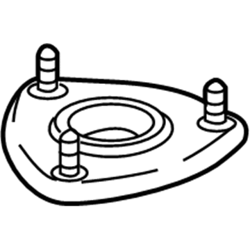 Toyota 48609-WB001 Strut Mount, Front