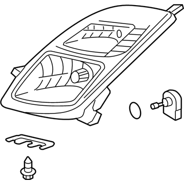 Toyota Prius Headlight - 81185-47110