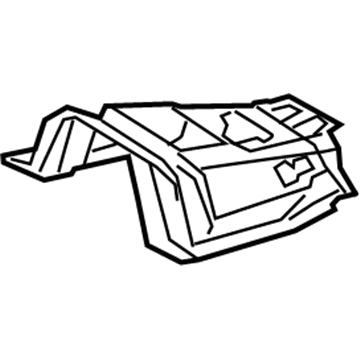 Toyota 58114-F4010 Reinforcement,  Front Floor Panel