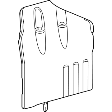 Toyota 12602-25020 Cover Sub-Assy,  Engine,  No.2