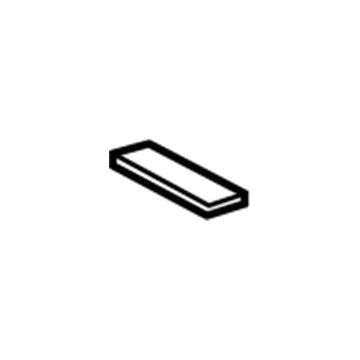 Toyota 63345-52030 Headliner Pad, Upper Inner