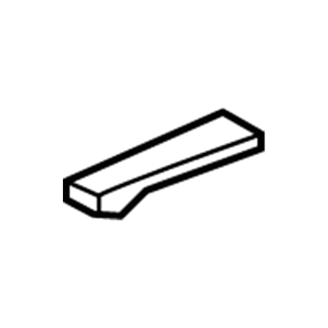 Toyota 63351-52030 Headliner Pad, Upper Outer Passenger Side
