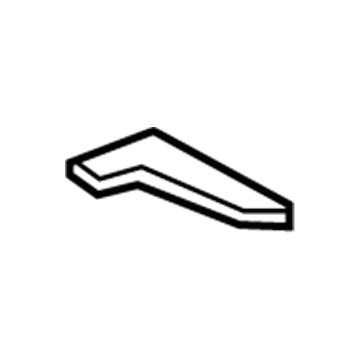 Toyota 63355-52030 Headliner Pad, Passenger Side