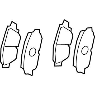 Toyota 04465-33480 Front Pads