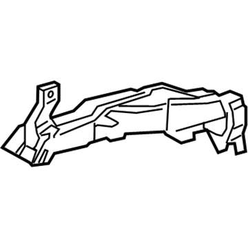 Toyota 87211-10140 Floor Duct