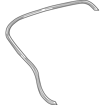 Toyota C-HR Weather Strip - 67881-F4011