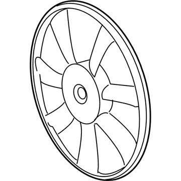 Toyota Prius C Cooling Fan Assembly - 16361-21120