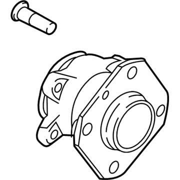 Scion 42410-WB002 Rear Hub & Bearing