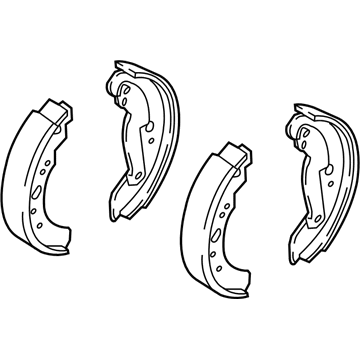 Scion 04495-WB001 Brake Shoes