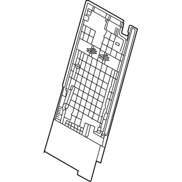 Toyota 79207-0E200-C0 Seat Back Panel