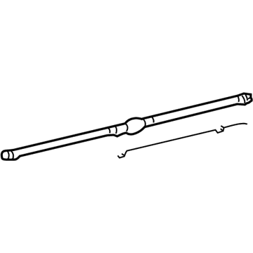 Toyota 64241-12030 Partition Panel, Rear Passenger Side