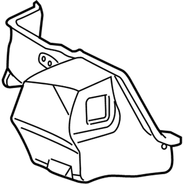 Toyota 64721-02120-C0 Side Trim Panel, Inner Passenger Side