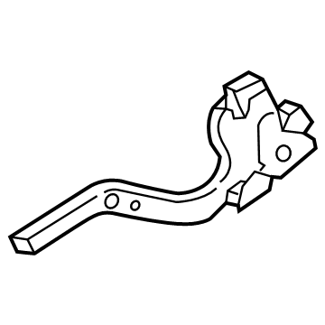 Toyota 53410-12680 Hinge, Passenger Side