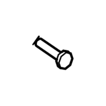 Toyota 90109-06304 Front Spoiler Screw