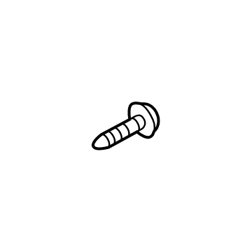 Toyota 90118-WB686 Upper Grille Screw
