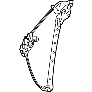 Toyota Venza Window Regulator - 69802-48101
