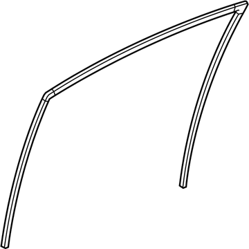 Toyota Prius V Window Run - 68151-47042