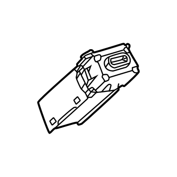 85532-48030 Toyota Socket, USB Charger Illustration 1 of 1
