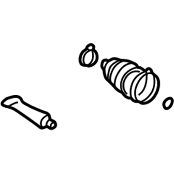 Toyota 04438-42180 Boot Kit, Front