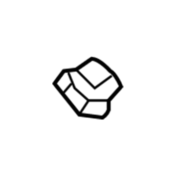 Toyota 90178-A0005 Reflector Nut