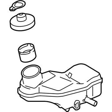 Scion xB Brake Master Cylinder Reservoir - 47220-12200