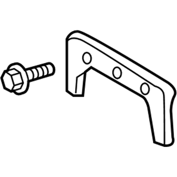 Toyota 52114-0E080 License Bracket, Front