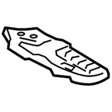 Toyota 55216-0D060 Pad, Passenger Side