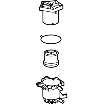 Toyota 16A40-77020 Exchanger Assembly, FC Cooling Water Ion