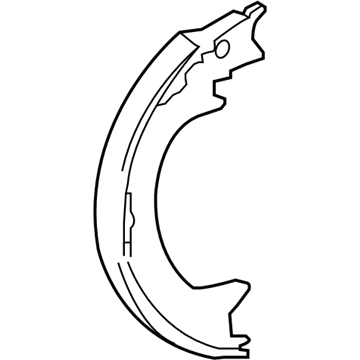 Toyota Highlander Brake Shoe Set - 46540-48040