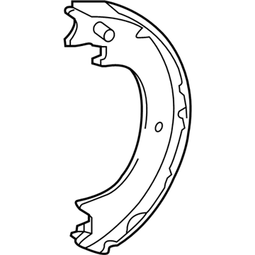 Toyota Highlander Brake Shoe Set - 46590-0E020