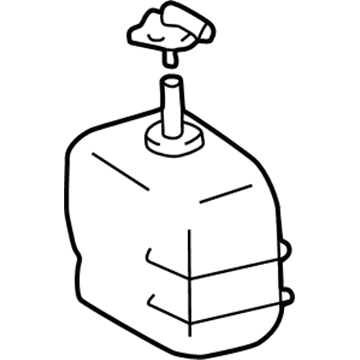 Toyota Camry Coolant Reservoir - 16470-20091