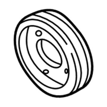 Toyota 16371-62010 Pulley, Front