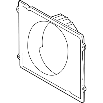 Toyota Tundra Fan Shroud - 16711-07040