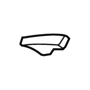 Toyota 55168-17010 Fender Mounting Bracket
