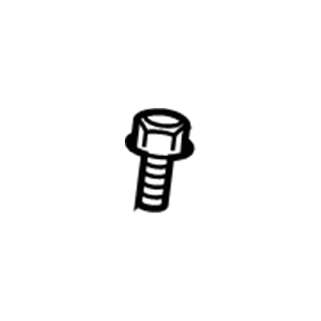 Toyota 90119-06687 Bolt, With Washer