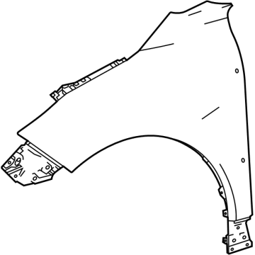 Toyota Venza Fender - 53802-48160