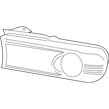 Toyota 81131-35460 Signal Lamp, Passenger Side